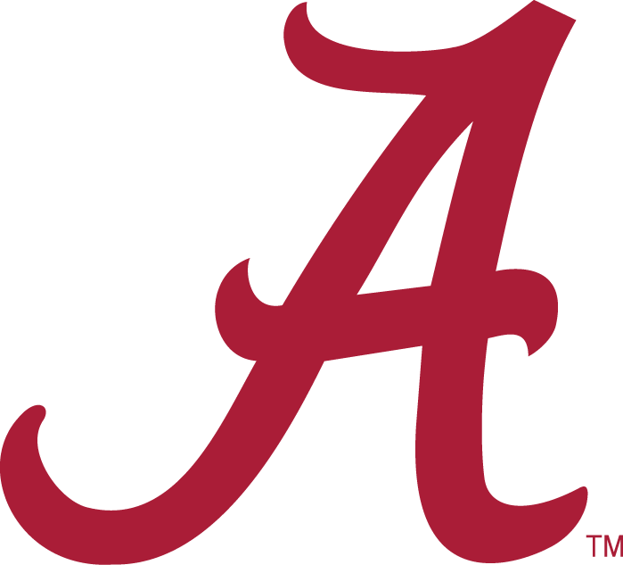 Alabama Crimson Tide 2001-Pres Secondary Logo diy DTF decal sticker...